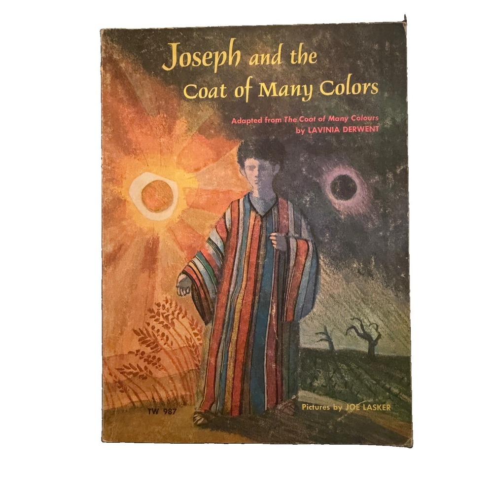 Joseph and the Coat of Many Colors Lavinia Derwent Scholastic 1967 TW987
